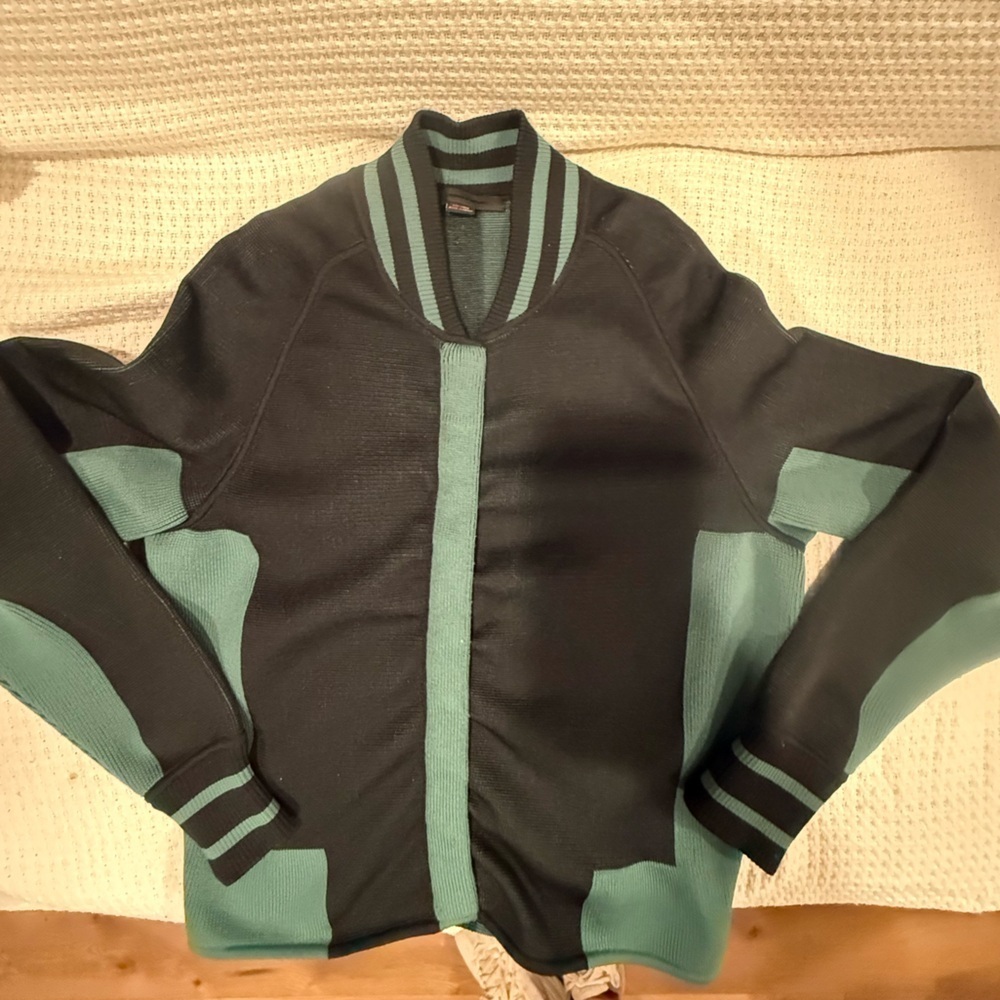 Alexander Wang WOMENS Black and Green Sweater small size